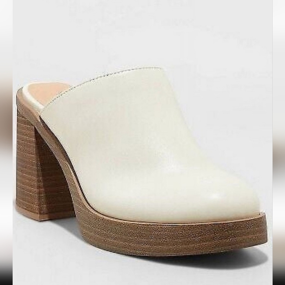 Universal Thread TESS Platform Mule Heels Women's Size 11